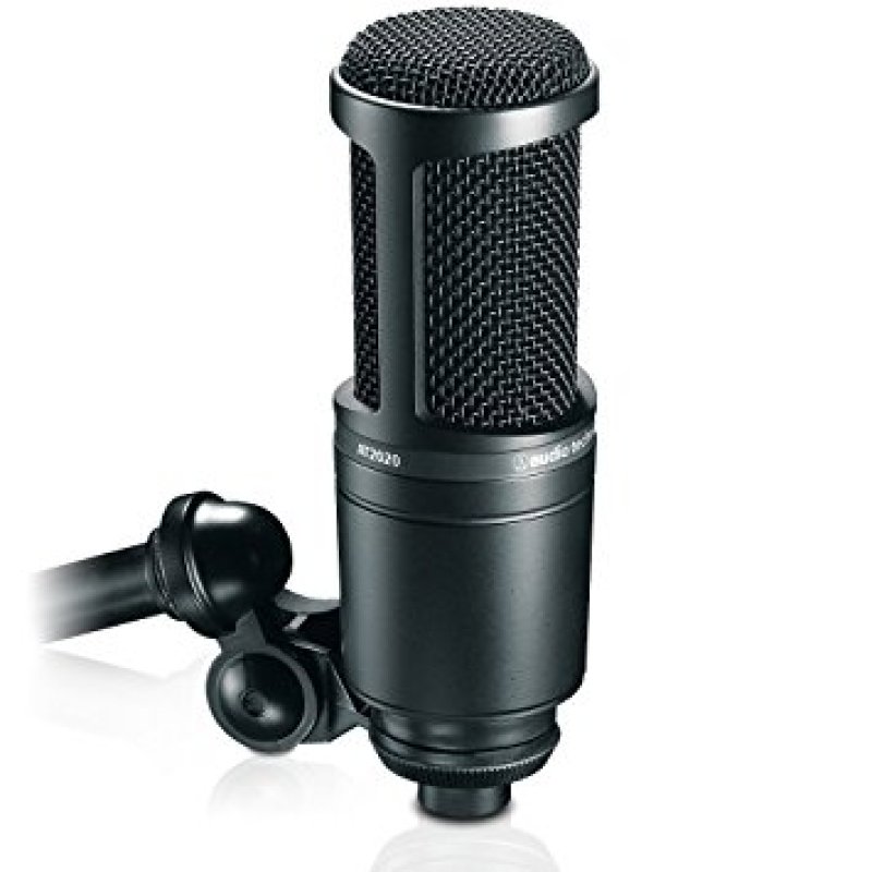 Audio technica at2020 condenser microphone